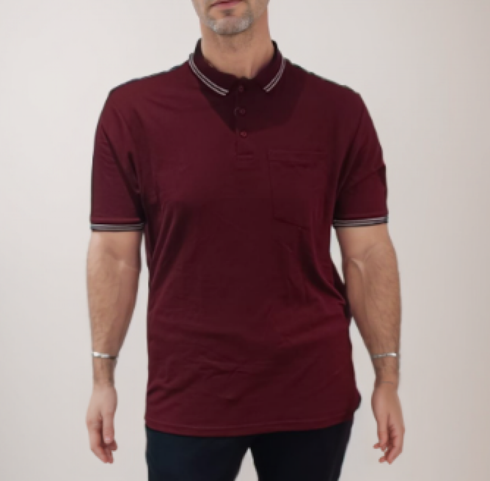 POLO T-SHIRT MARRON