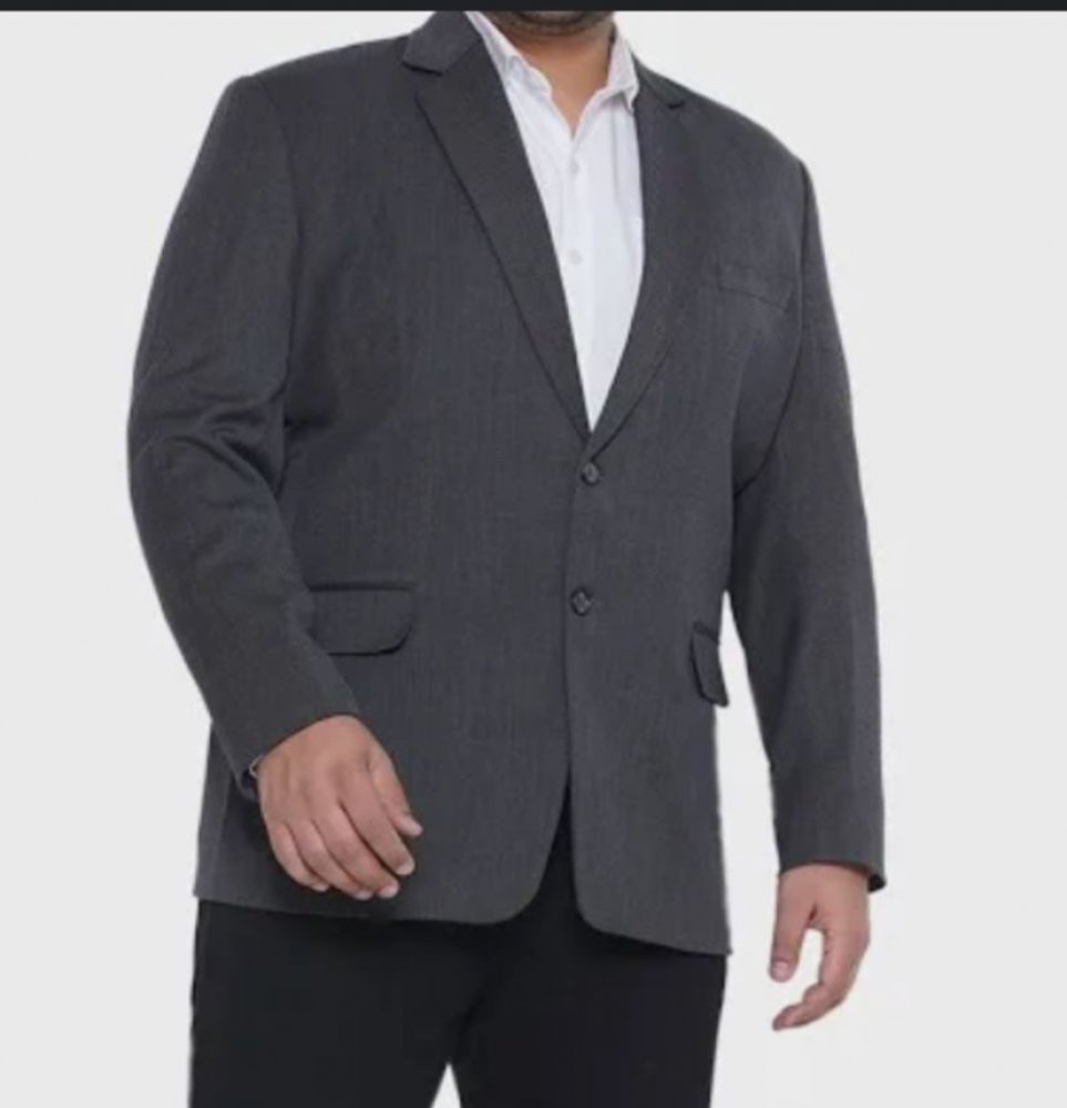 MEN'S BLAZER DARK GREY